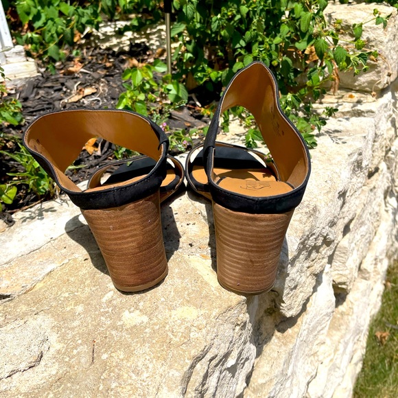 Franco Sarto, Black, Wedge Heels, Size 10 - Picture 4 of 5